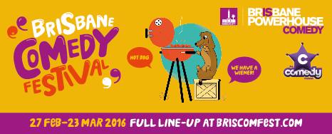 Brisbane Comedy Festival; 466x188